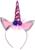 Карнавальный ободок «Единорог», цвет розовый