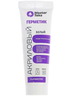Герметик MasterTeks Profmaster , акриловый, общестроительный, 250 мл, белый