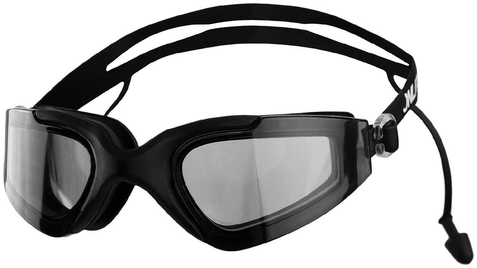 Очки для плавания + беруши, цвета микс