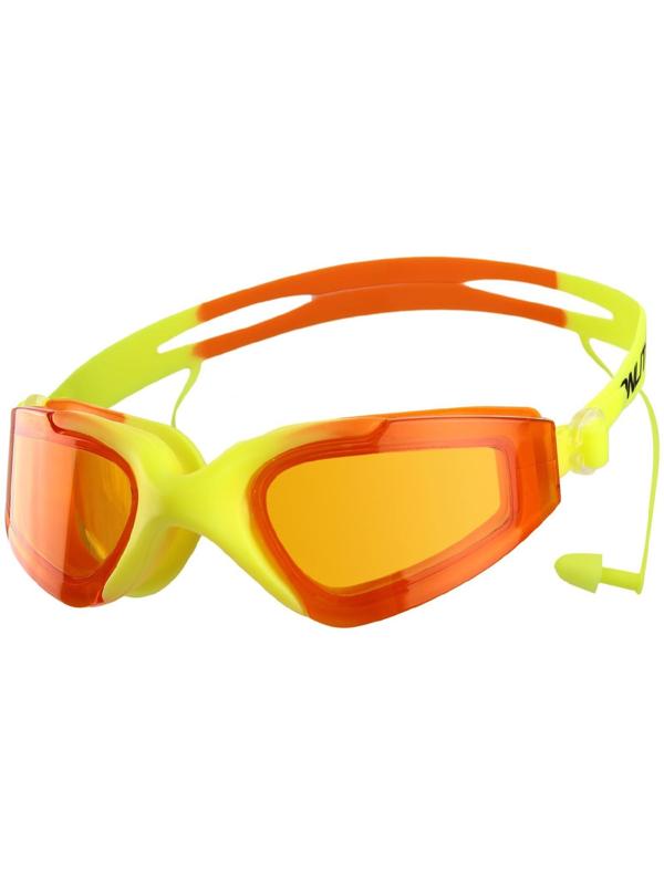 Очки для плавания + беруши, цвета микс