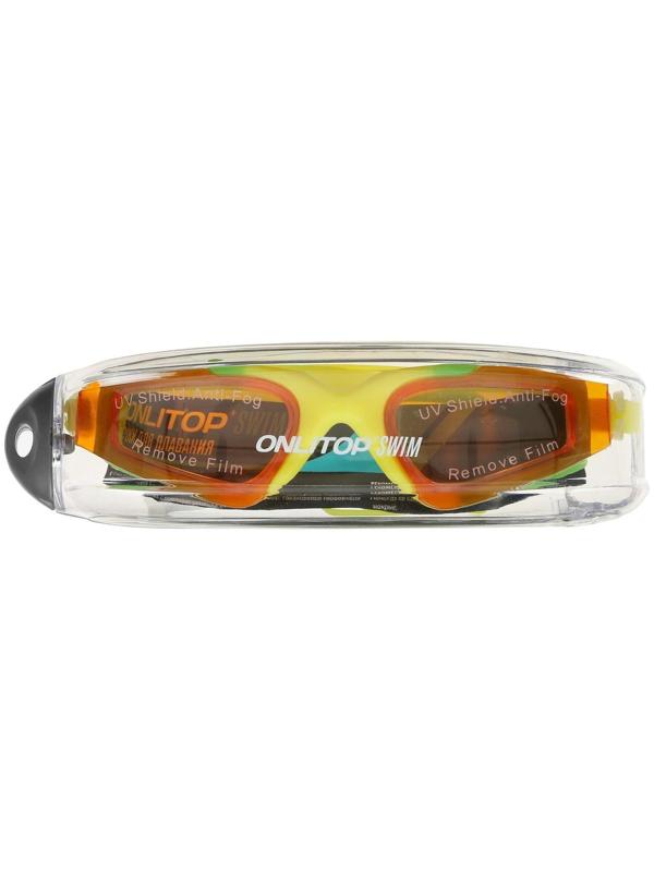 Очки для плавания + беруши, цвета микс