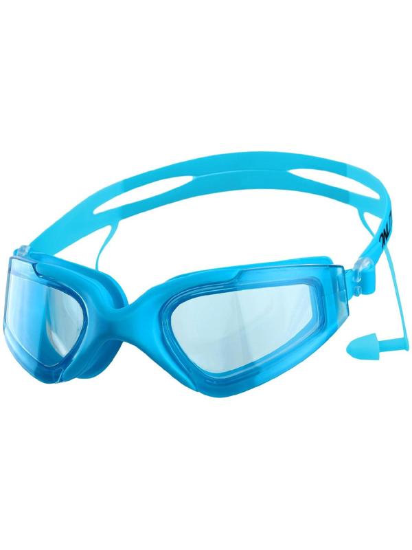 Очки для плавания + беруши, цвета микс