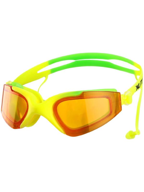 Очки для плавания + беруши, цвета микс