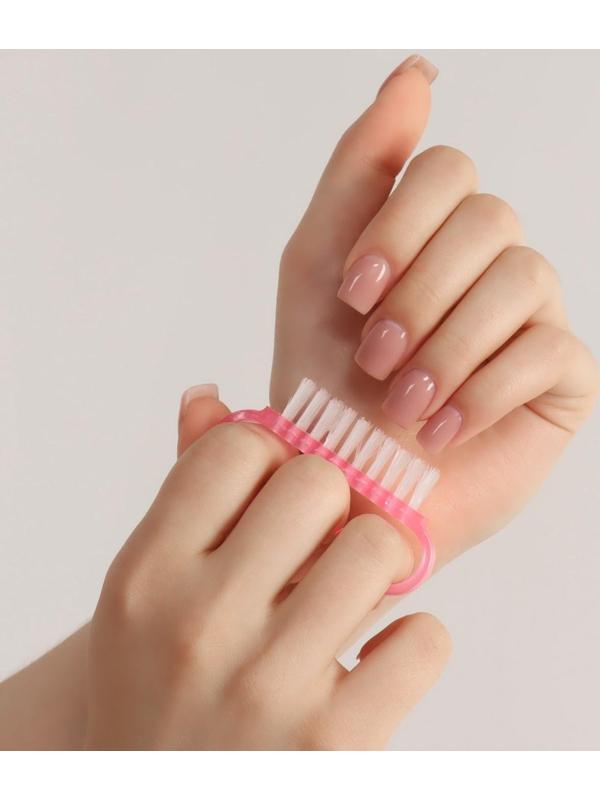 Щётки для маникюра/педикюра, 2 шт, 6,5 × 1,3 см, цвет МИКС