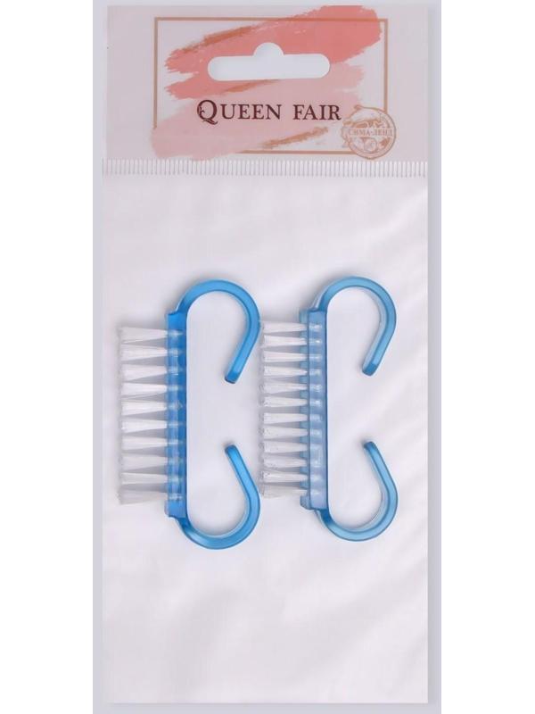 Щётки для маникюра/педикюра, 2 шт, 6,5 × 1,3 см, цвет МИКС