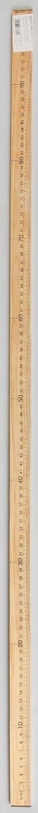 Метр деревянный, 100 см (см/дюймы)
