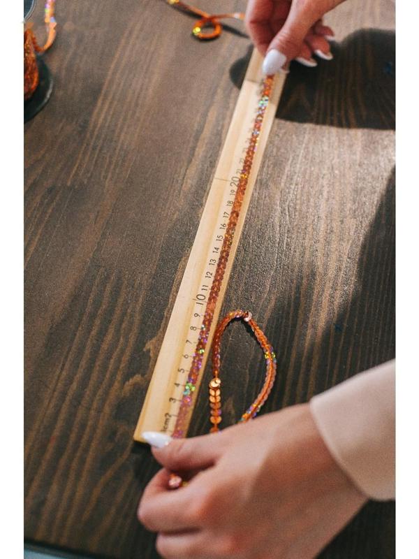 Метр деревянный, 100 см (см/дюймы)