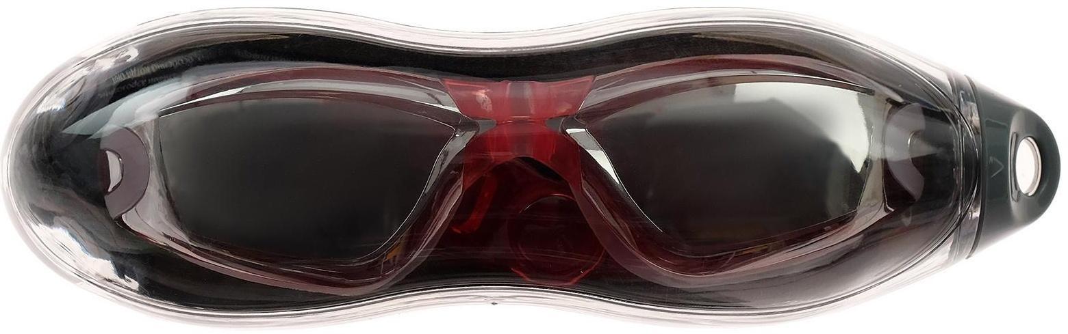 Очки для плавания взрослые, цвета микс