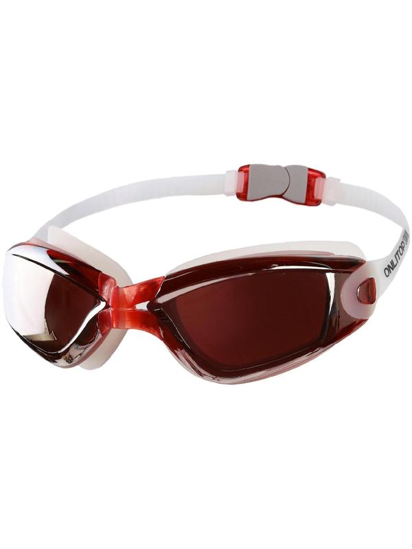 Очки для плавания взрослые, цвета микс