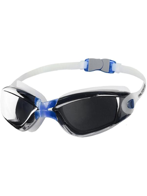 Очки для плавания взрослые, цвета микс