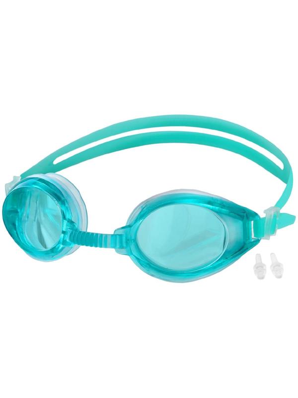 Очки для плавания + беруши, цвета микс