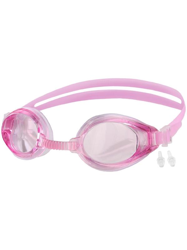 Очки для плавания + беруши, цвета микс