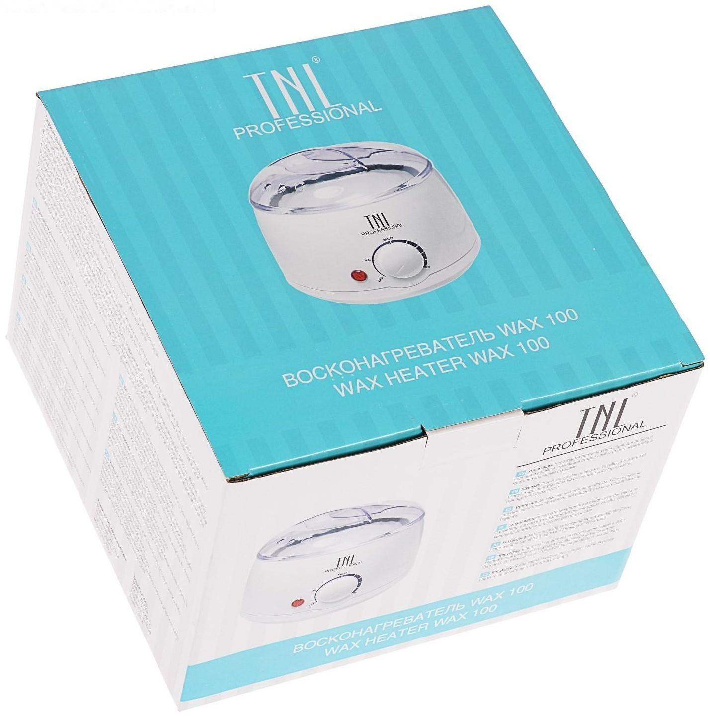 Воскоплав TNL wax 100, баночный 100 Вт, 400 мл, 35-100 ºС, белый