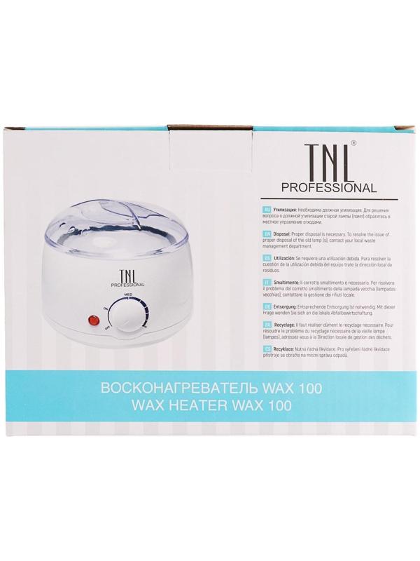 Воскоплав TNL wax 100, баночный 100 Вт, 400 мл, 35-100 ºС, белый