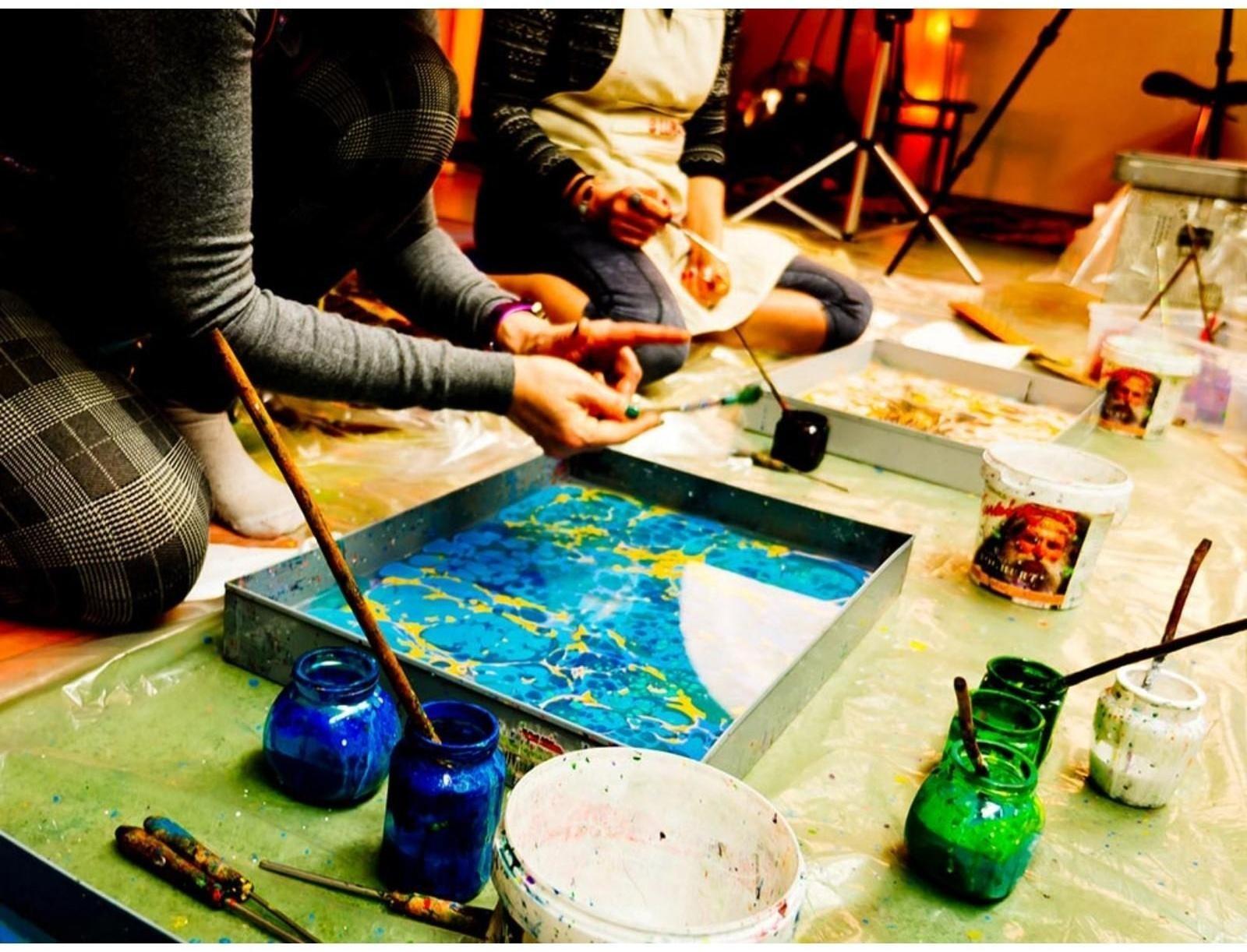 Краска для эбру DecArt, 50 мл, белая