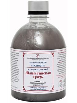 Шампунь Монастырский «Мацестинская грязь», бессульфатный 500 мл.