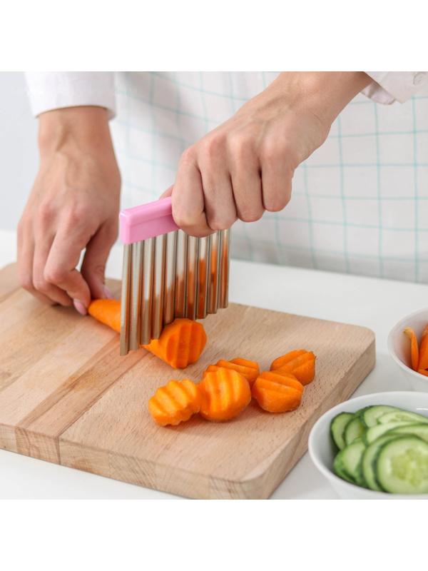 Овощерезка фигурная Доляна «Гребень», 10×9 см, цвет МИКС