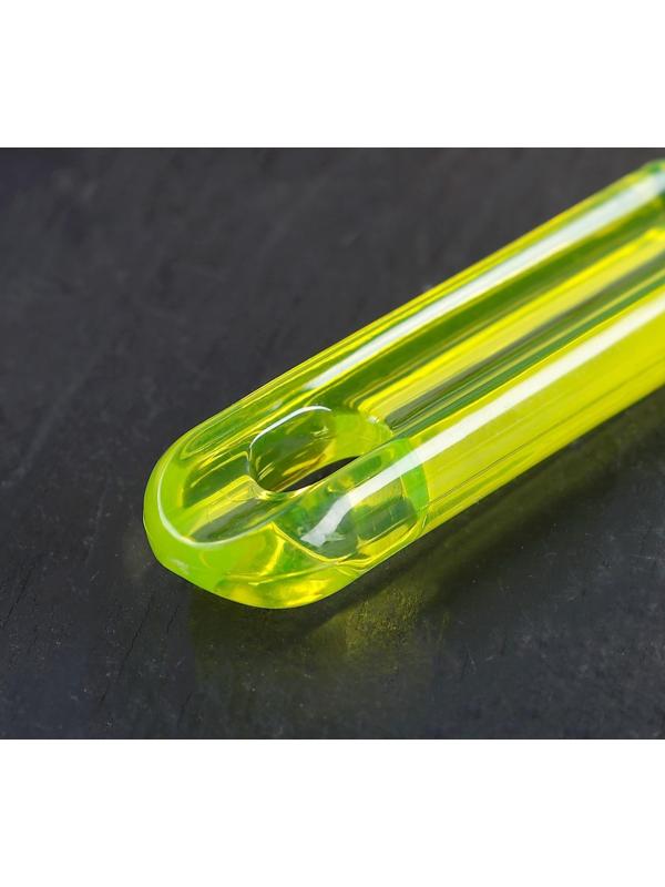 Нож для пиццы и теста Доляна «Леденец», 16,5 см, цвет МИКС