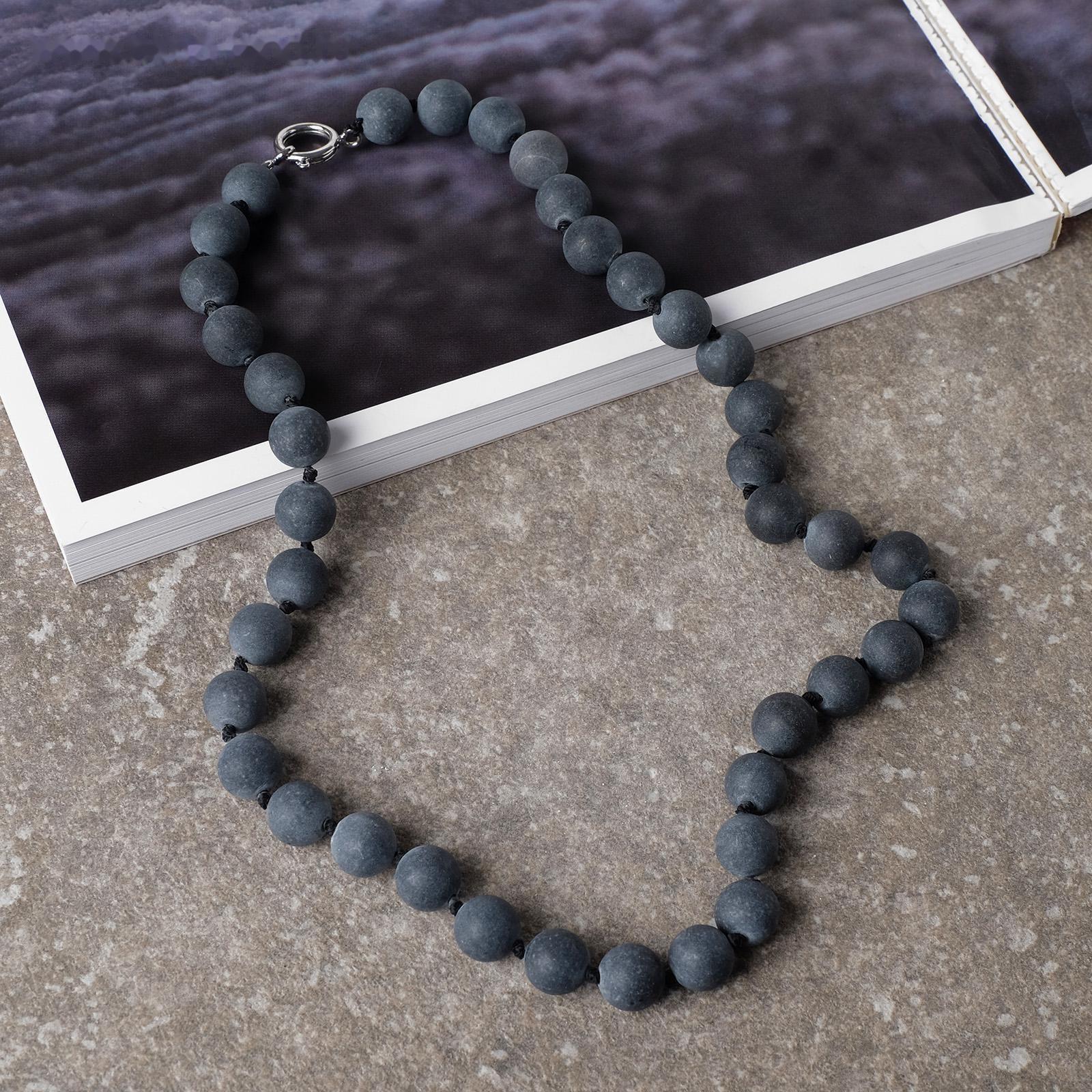 Бусы шар №10 через узел 