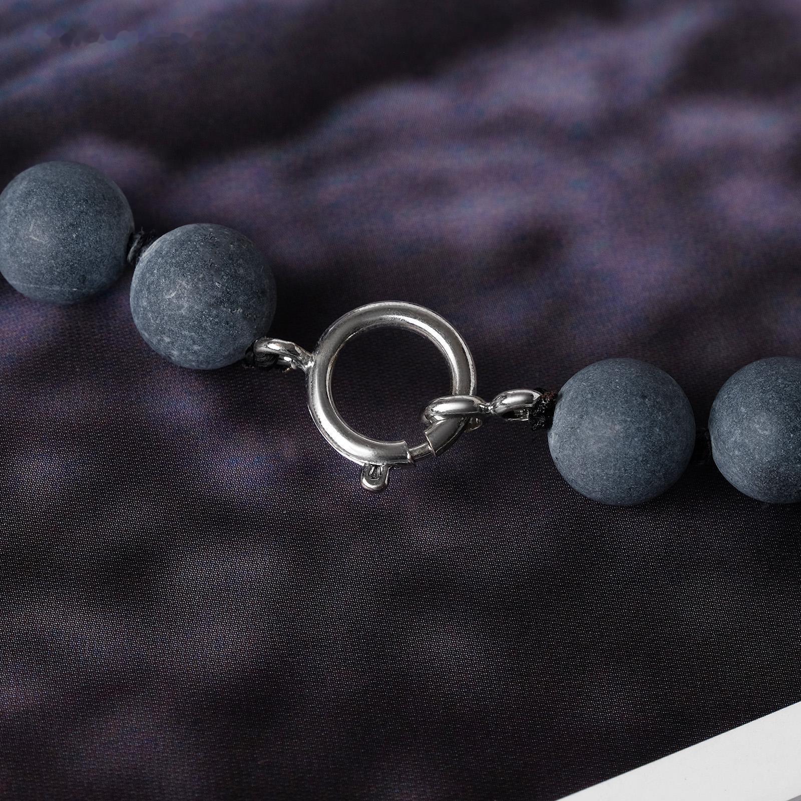 Бусы шар №10 через узел 