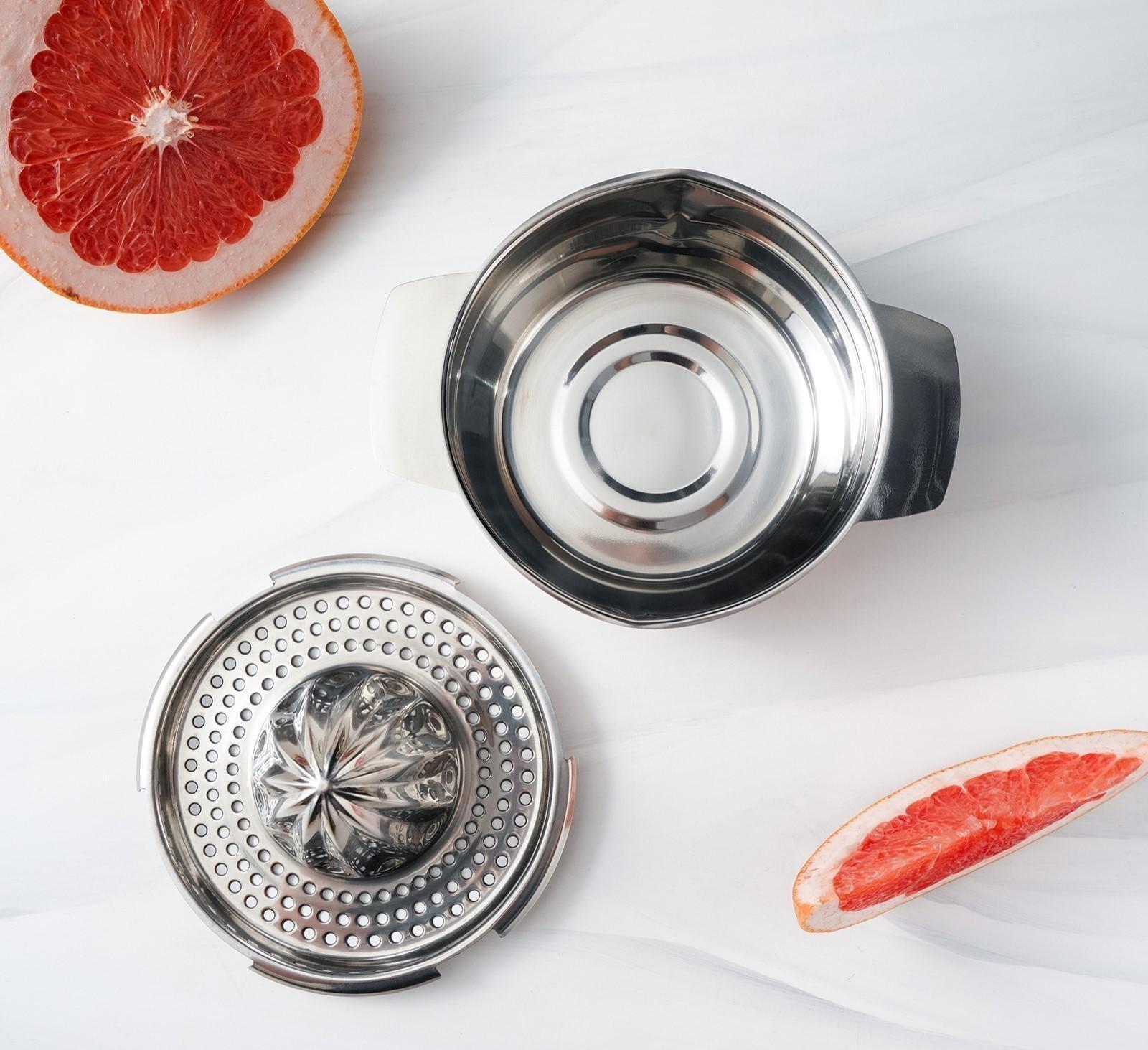 Соковыжималка из нержавеющей стали для цитрусовых, 13×10,5 см, нержавеющая сталь