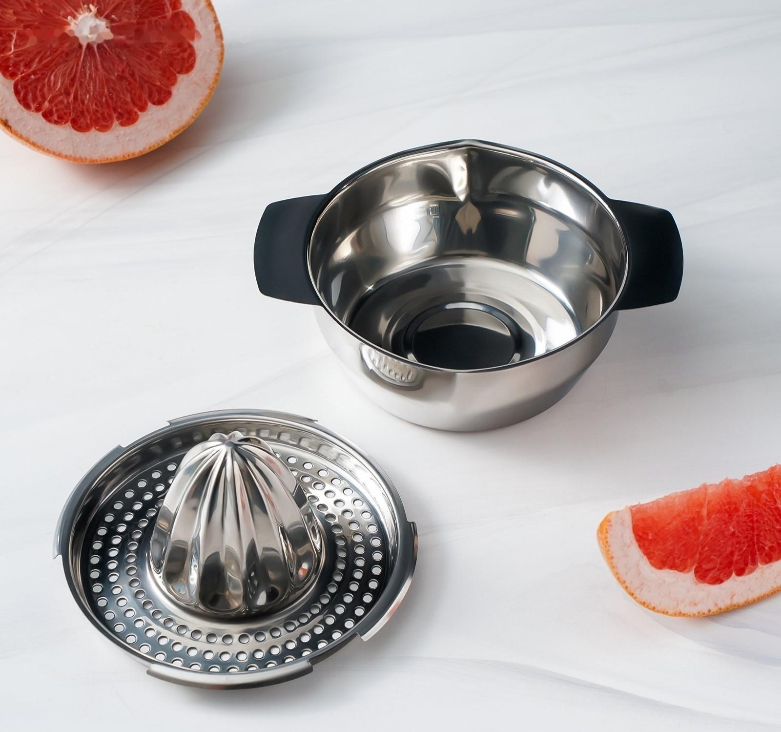 Соковыжималка из нержавеющей стали для цитрусовых, 13×10,5 см, нержавеющая сталь