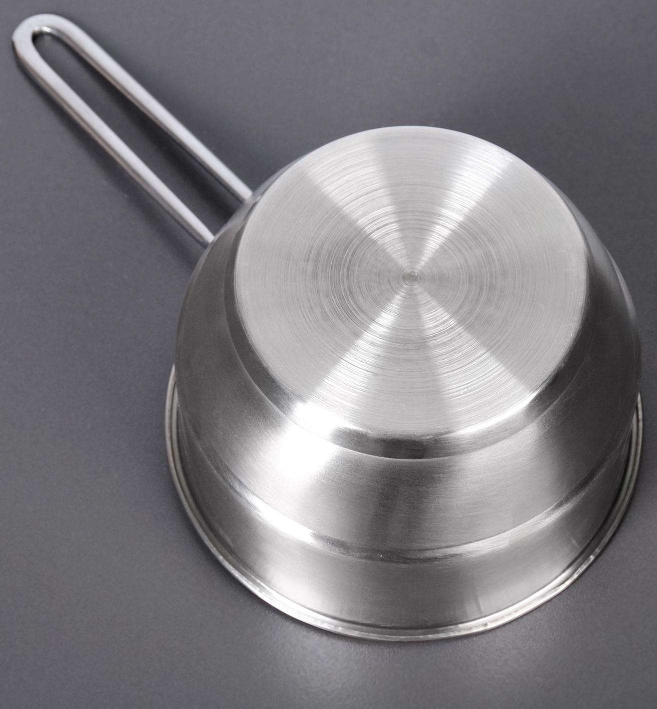 Пароварка-яйцеварка из нержавеющей стали «Вейлер», 18×22 см, стеклянная крышка, цвет хромированный