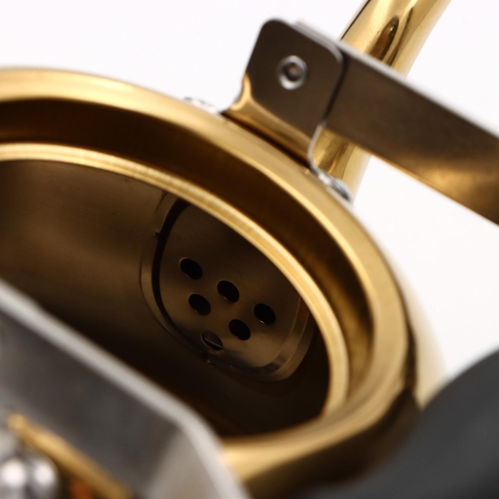 Чайник из нержавеющей стали «Голд», 2 л, 23×19×20 см, цвет золотой