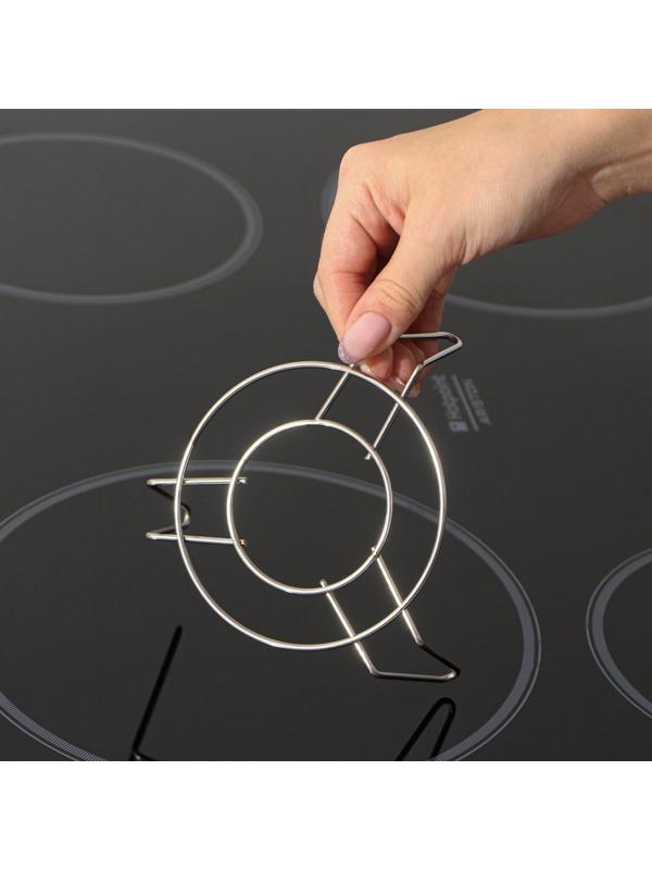 Подставка из нержавеющей стали для водяной бани, d=12 см