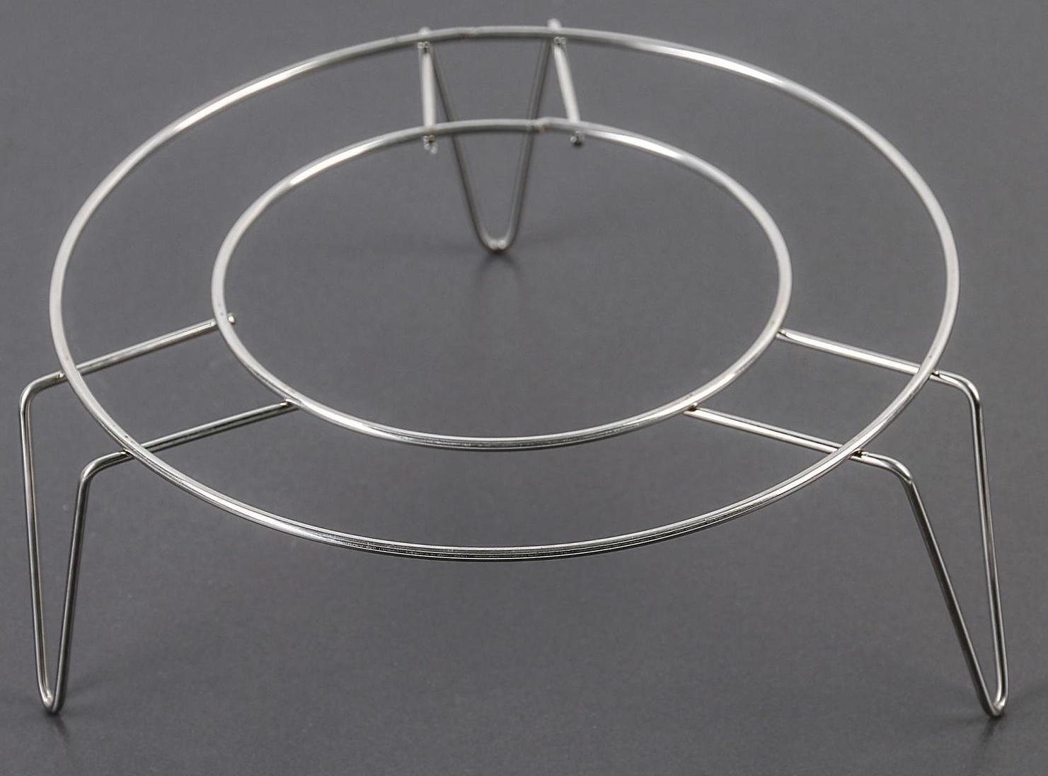 Подставка из нержавеющей стали для водяной бани, d=16 см