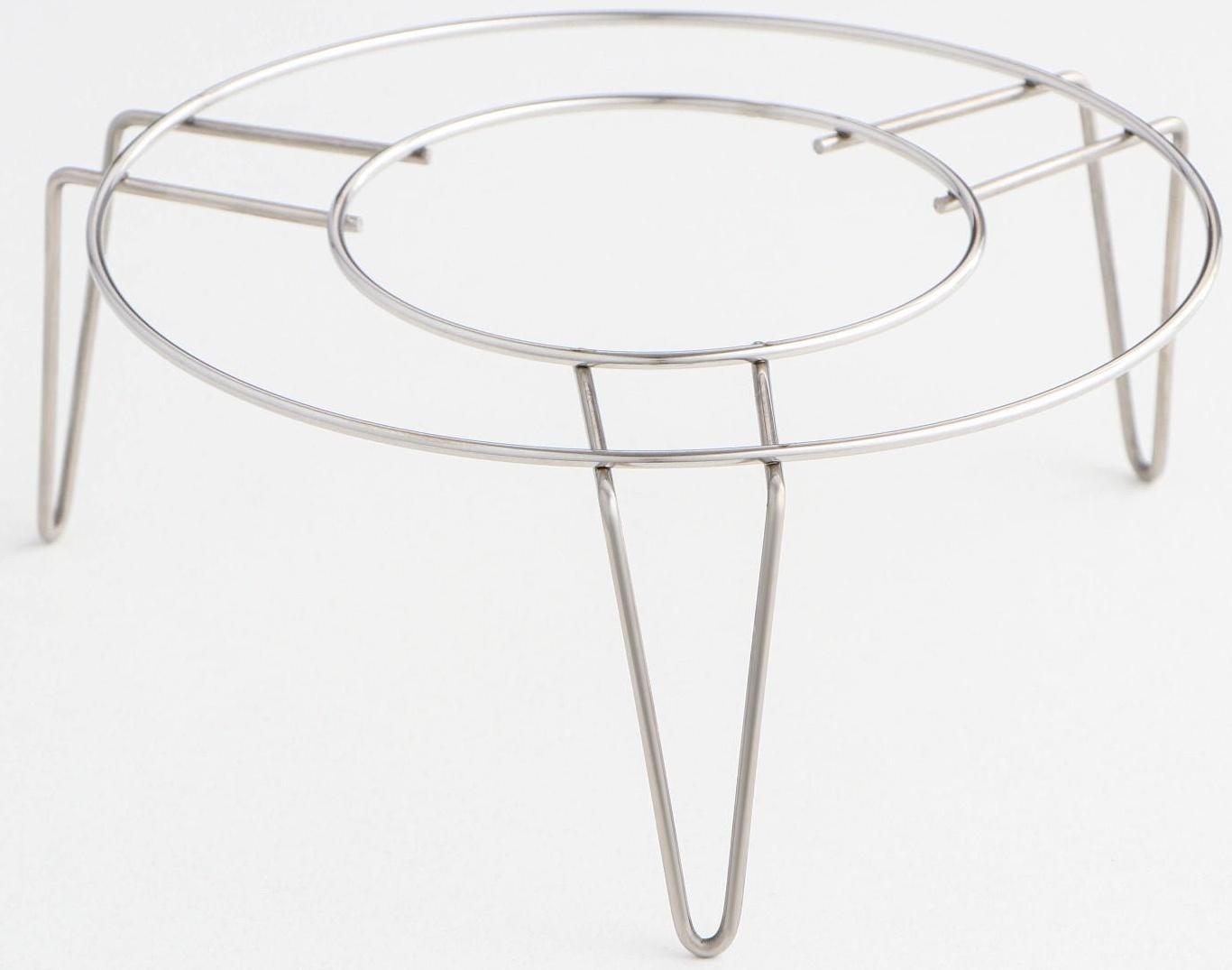 Подставка из нержавеющей стали для водяной бани, d=16 см