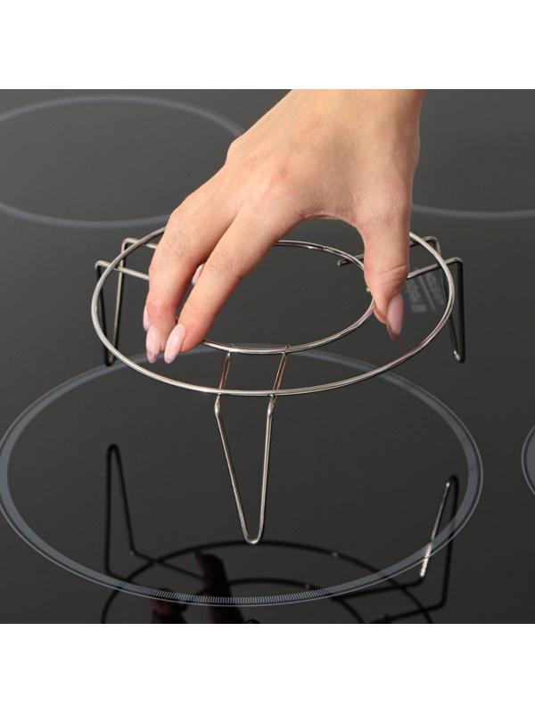 Подставка из нержавеющей стали для водяной бани, d=16 см