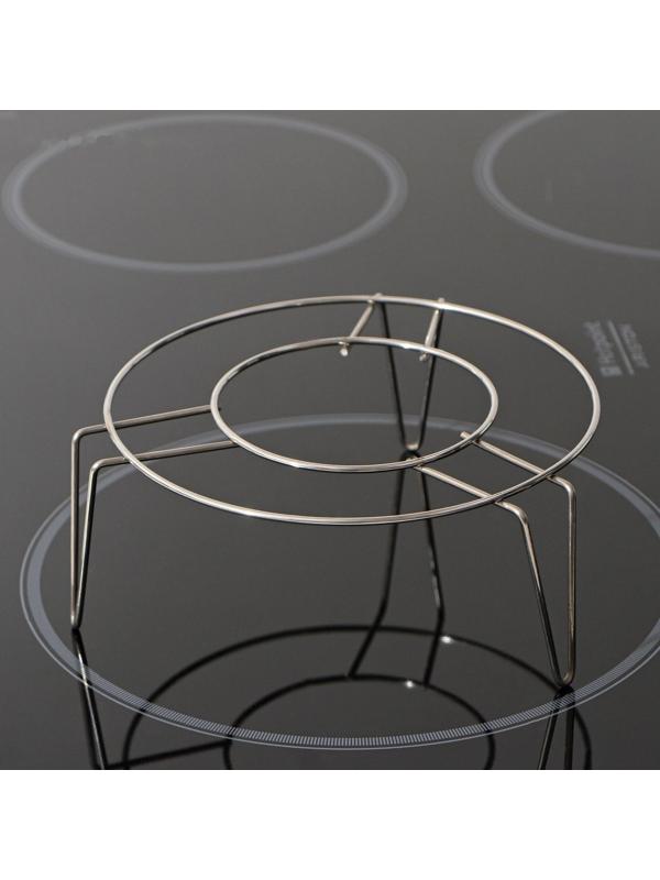 Подставка из нержавеющей стали для водяной бани, d=16 см