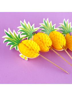 Шпажки «Ананас», набор 6 шт.