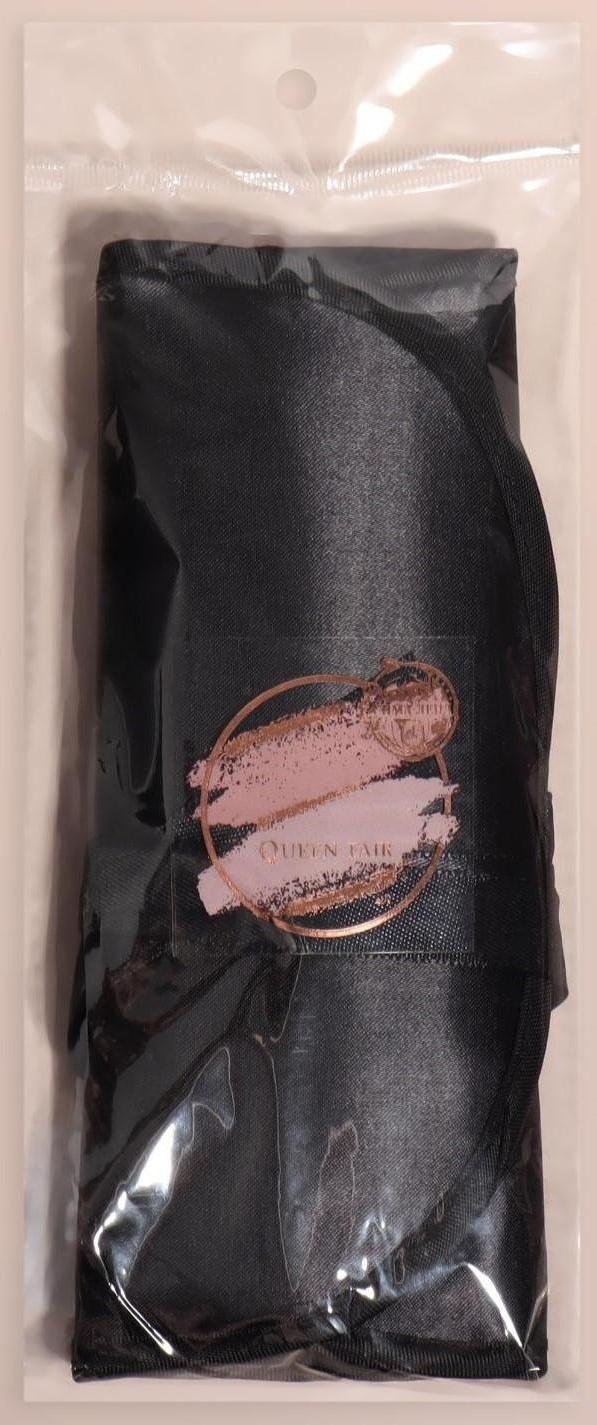 Набор кистей для макияжа, 7 предметов, чехол на завязках, цвет чёрный