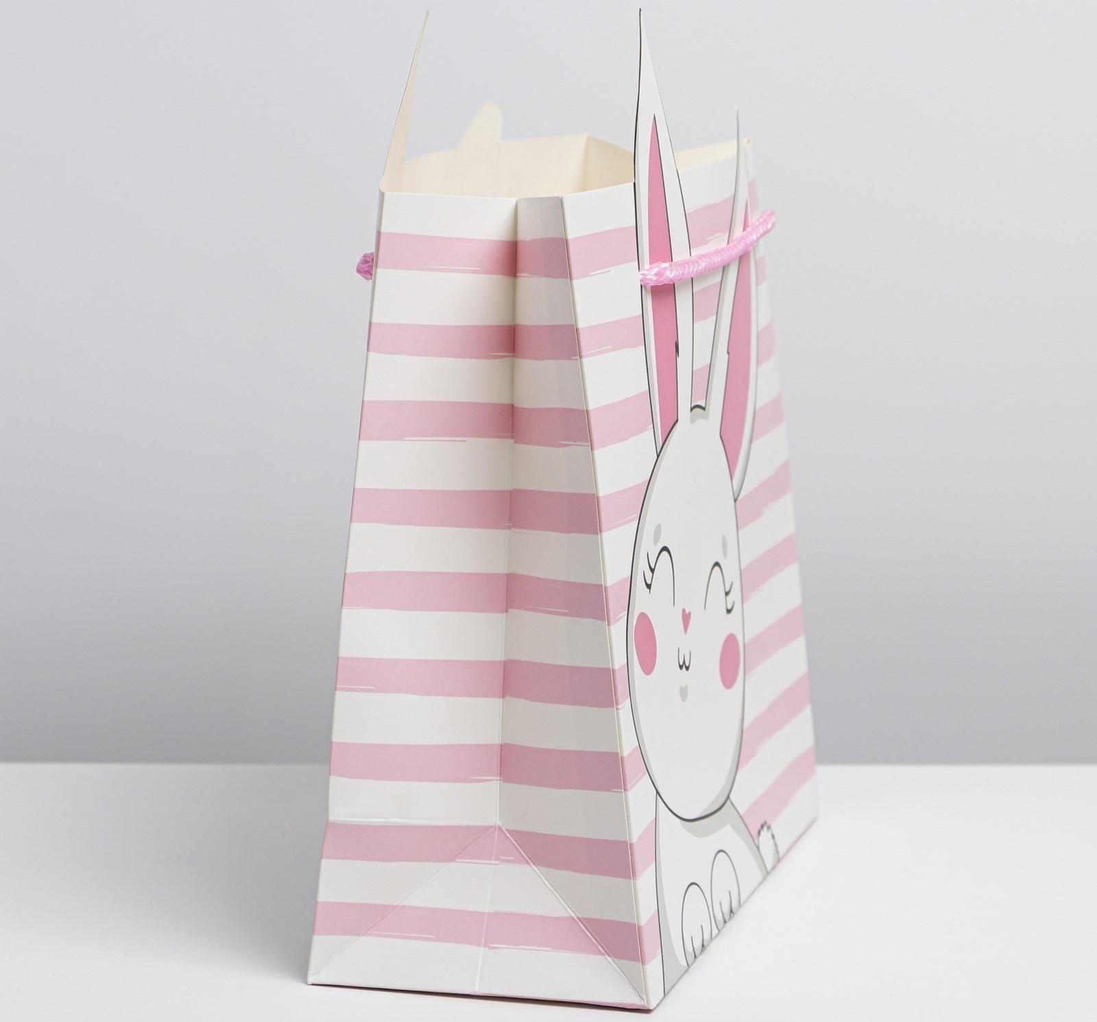 Пакет подарочный «Best day», 25 × 26 × 10 см