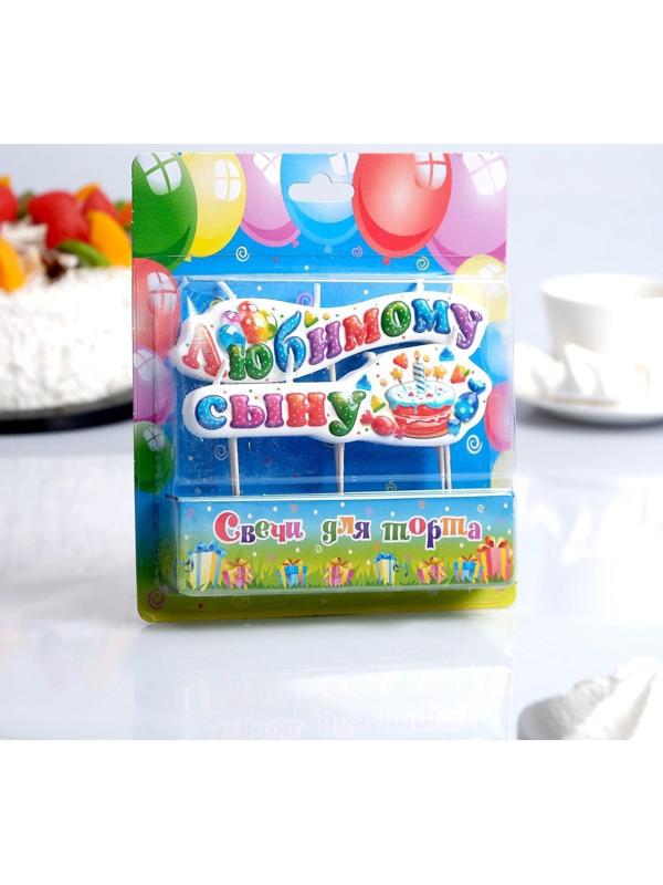Свеча для торта на шпажках 