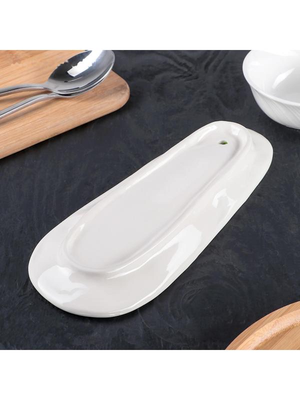 Подставка под ложку «Лилия», 25×10×2,5 см