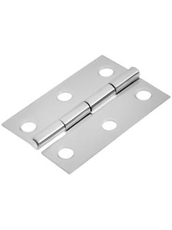 Петля, 44х29х1 мм, нержавеющая сталь