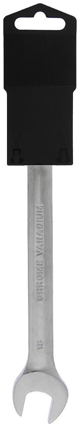 Ключ комбинированный трещоточный ТУНДРА, CrV, полированный, 72 зуба, 18 мм