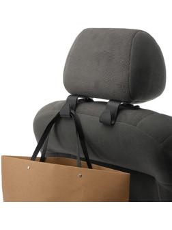 Крючок TORSO на подголовник, набор 4 шт, черный