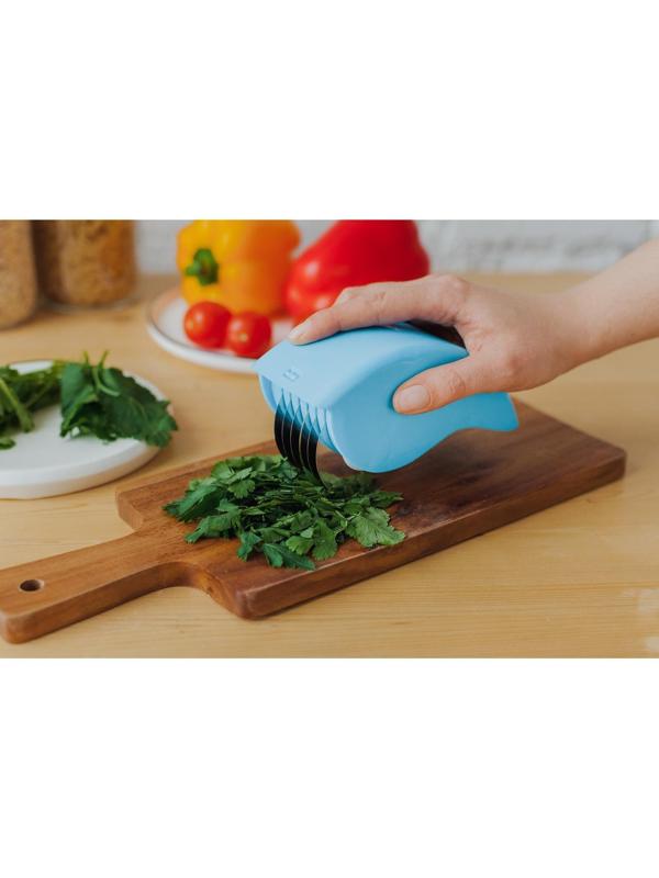 Измельчитель для зелени «Агат», 13×6 см, цвет МИКС