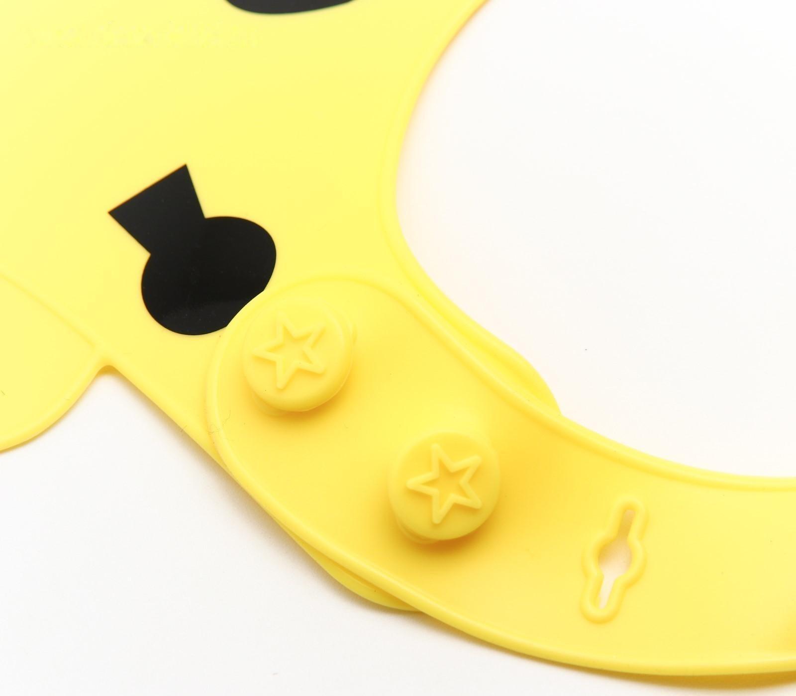 Нагрудник для кормления «Жирафик» силиконовый с карманом, цвет жёлтый