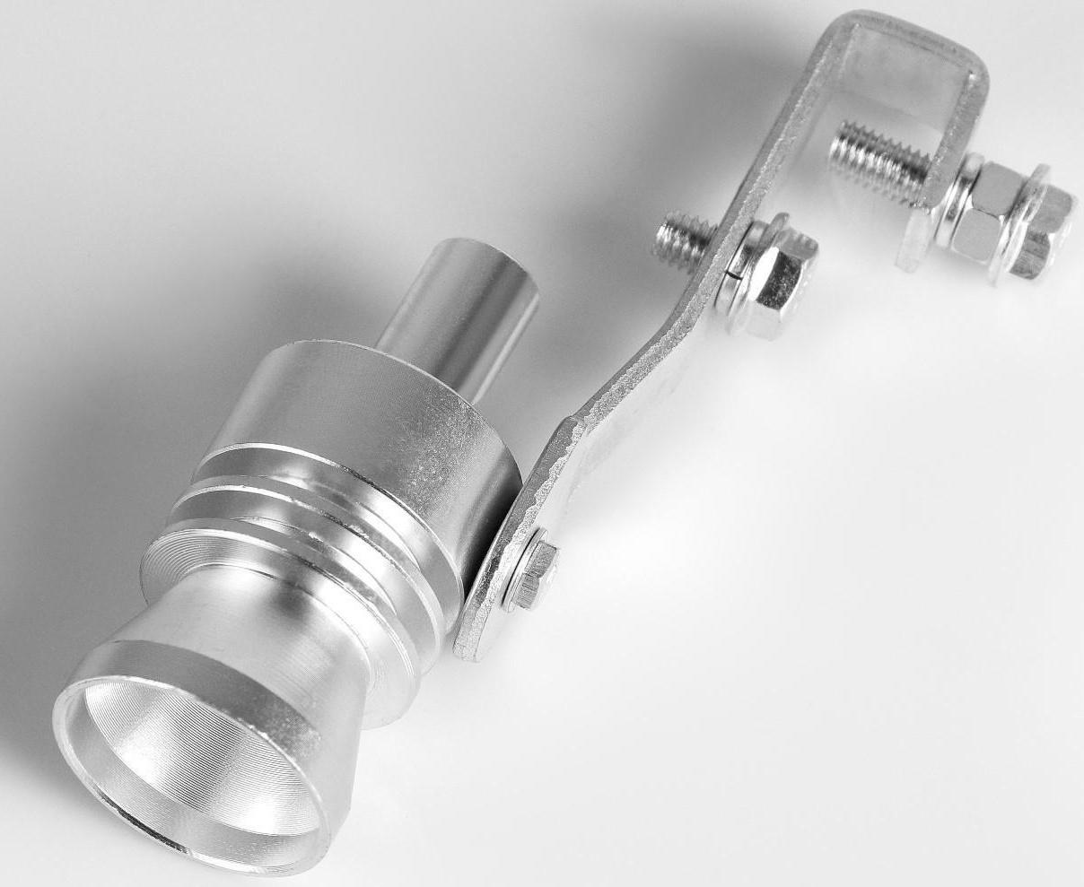 Свисток в глушитель, размер L, под диаметр трубы 44-55 мм, хром