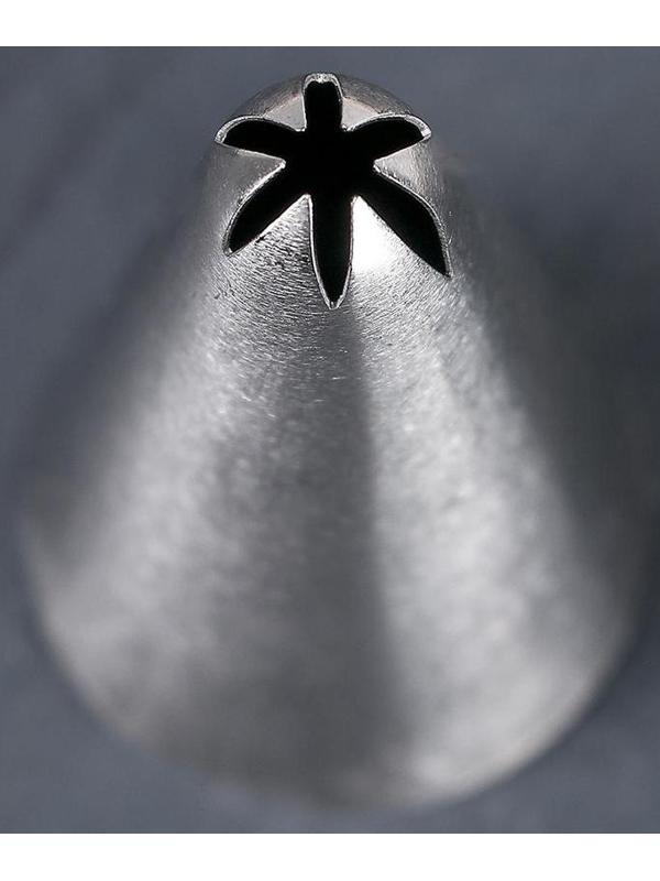 Насадка кондитерская «Закрытая звезда», d=3 см, выход 0,2 см, нержавеющая сталь