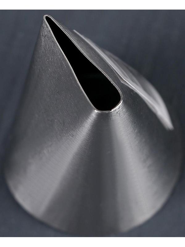 Насадка кондитерская «Лепесток», d=3,4 см, выход 2,3 см, нержавеющая сталь