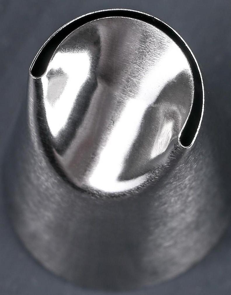 Насадка кондитерская «Хризантема», d=3,4 см, выход 2,5 см, нержавеющая сталь