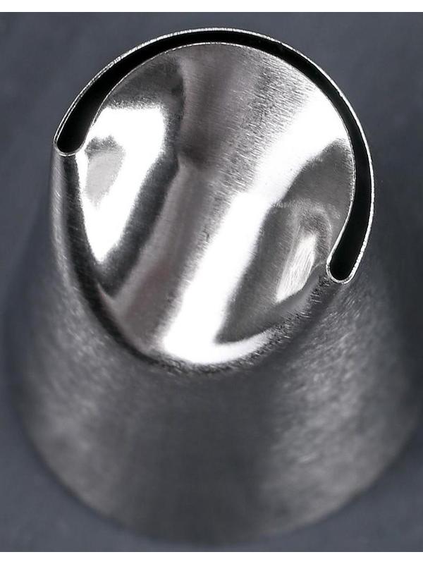 Насадка кондитерская «Хризантема», d=3,4 см, выход 2,5 см, нержавеющая сталь