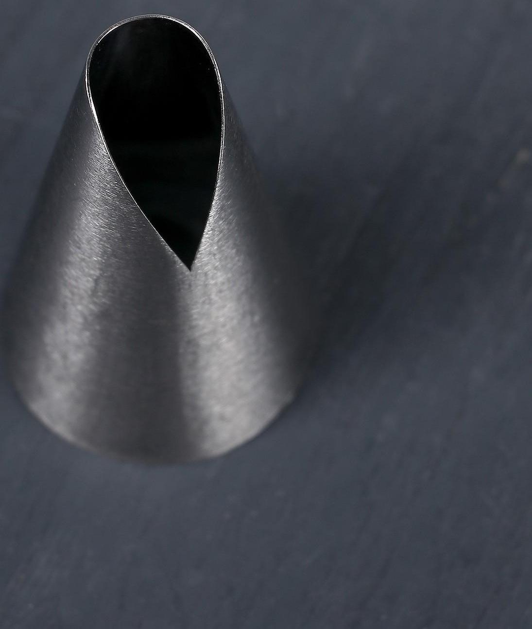 Насадка кондитерская «Торт», d=3, выход 1 см, нержавеющая сталь