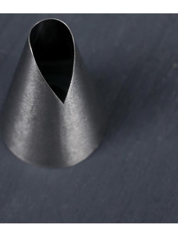 Насадка кондитерская «Торт», d=3, выход 1 см, нержавеющая сталь